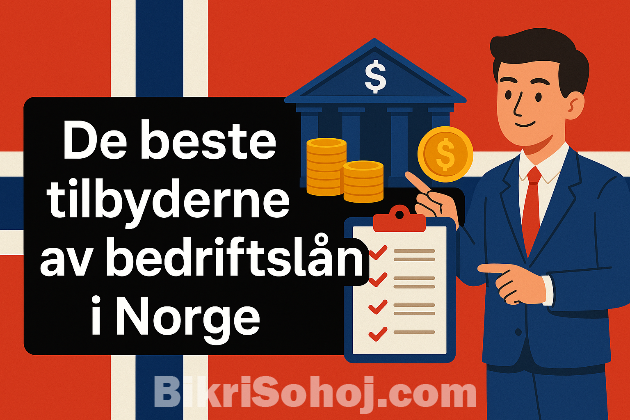 Den beste bedriftslånsleverandøren i Norge bikrisohoj